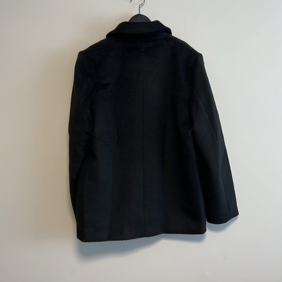 Oak + Fort black coat sz small preloved - Picture 3 of 4